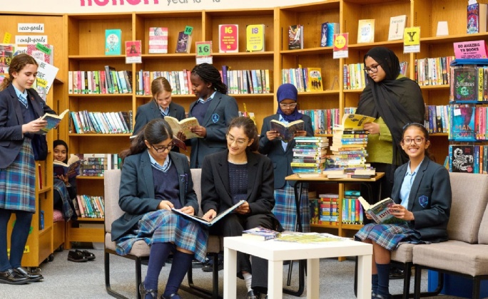 Latest News » Students Take the Lead in Leicester High School Library
